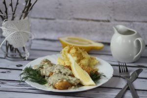 Fish in sauce