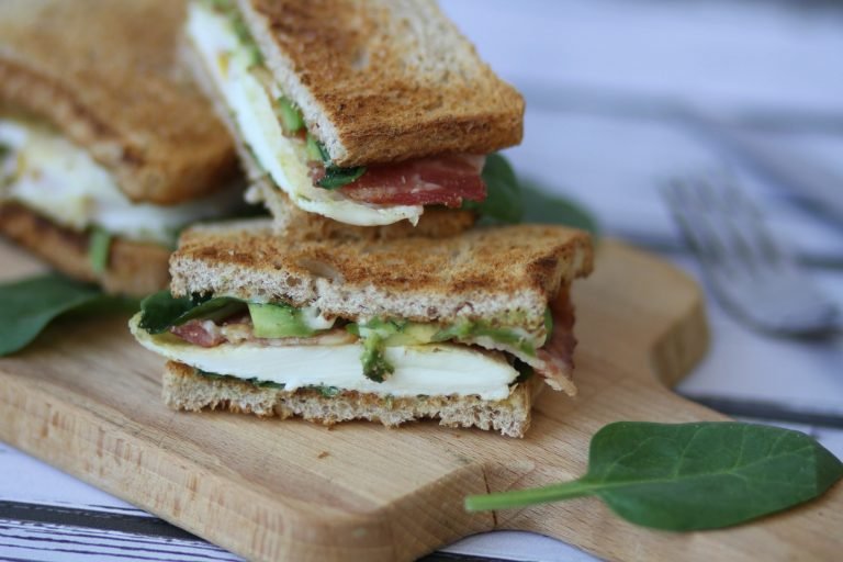 Egg and avocado toast