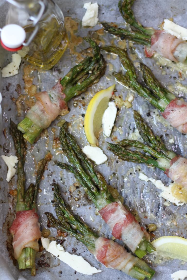 Baked asparagus