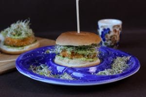 wegetariańskie burgery