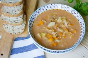 Soup made from cabbage