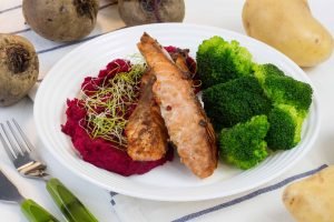 Teriyaki salmon