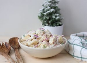 Potato and onion salad
