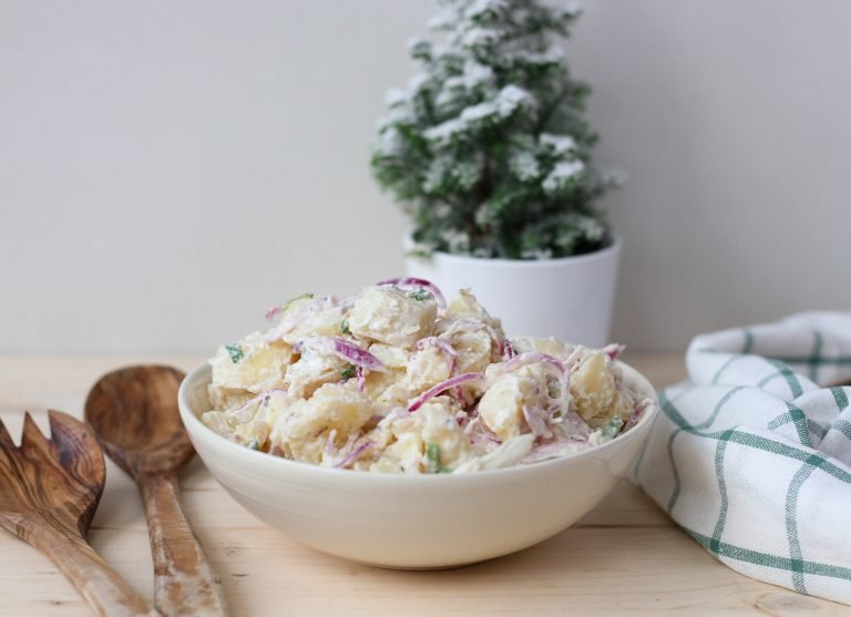 Potato and onion salad