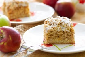 Apple cake without gluten