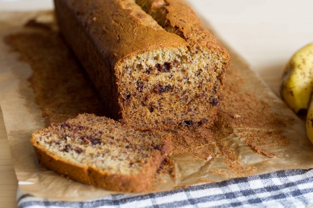 No-gluten banana cake