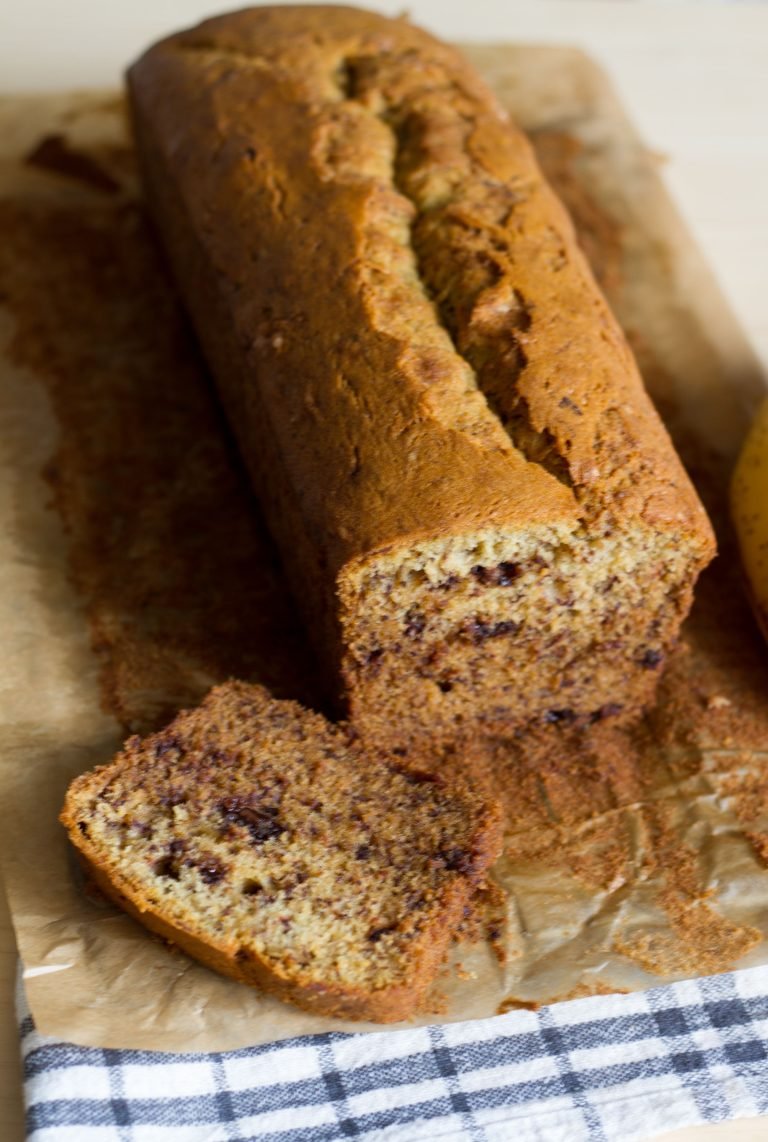 Banana cake without gluten