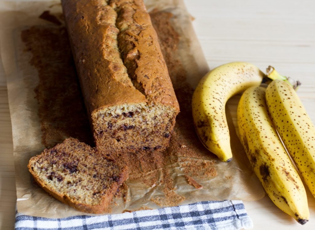 Banana cake without gluten