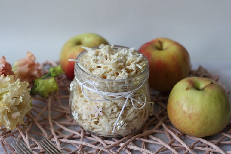 Celeriac and apple salad