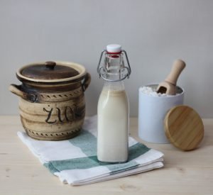 Polis sour rye soup leaven
