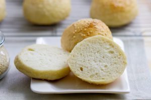Soft burger buns