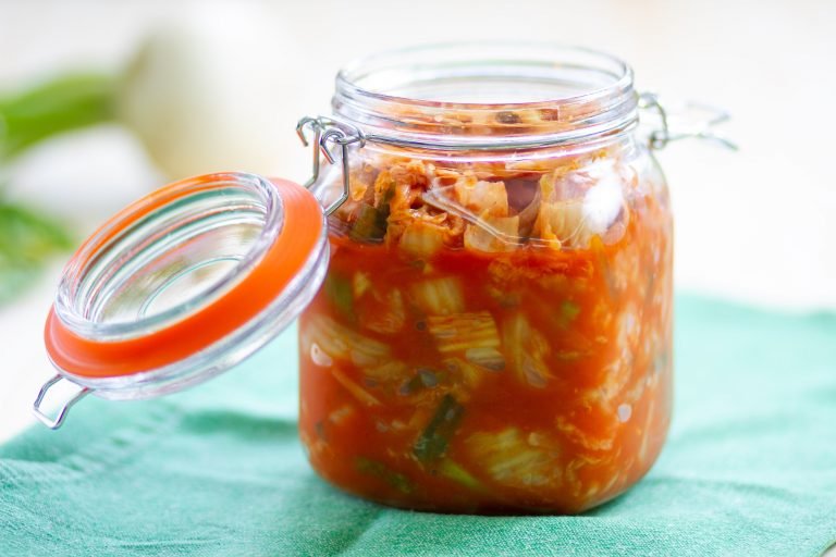 Kimchi from vegetables