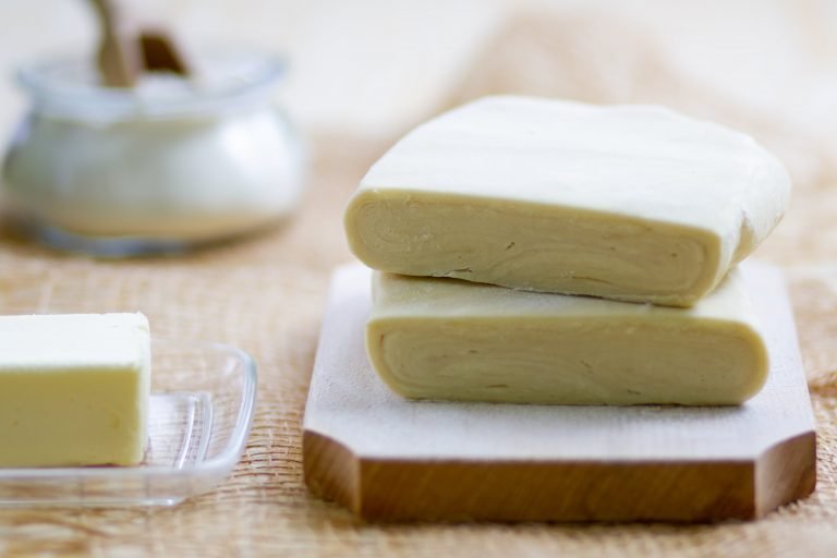 Homemade puff pastry