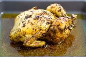 Oven roasted chicken