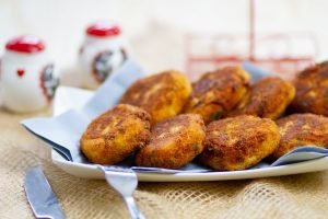 Potato and cabbage cakes