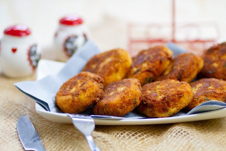 Potato and cabbage cakes