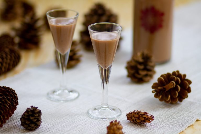 Christmas liqueur