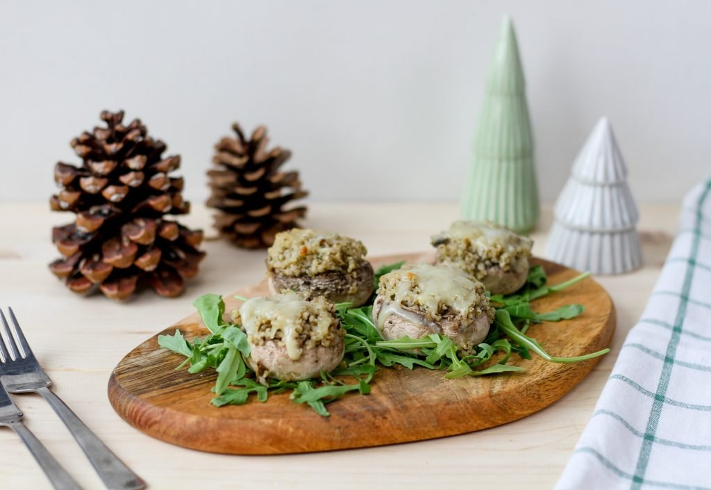 Stuffed mushroom hats