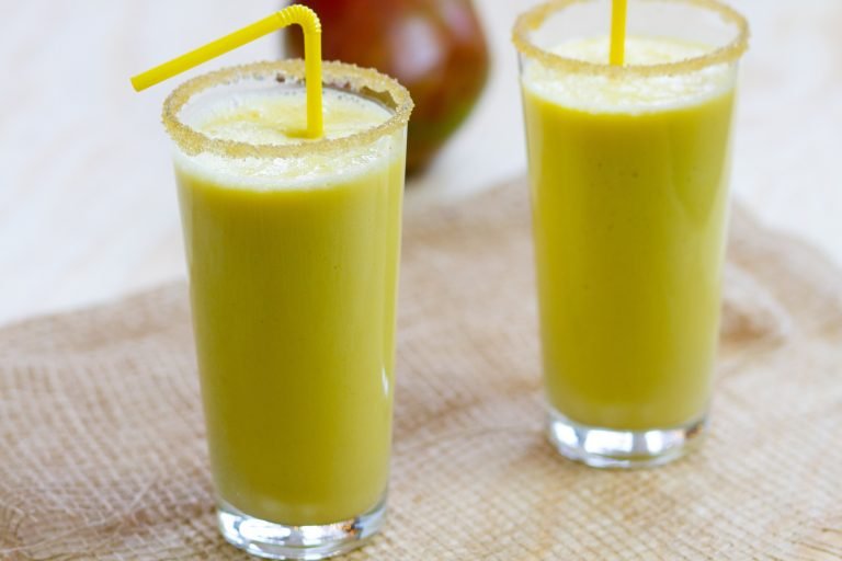 Lassi from mango