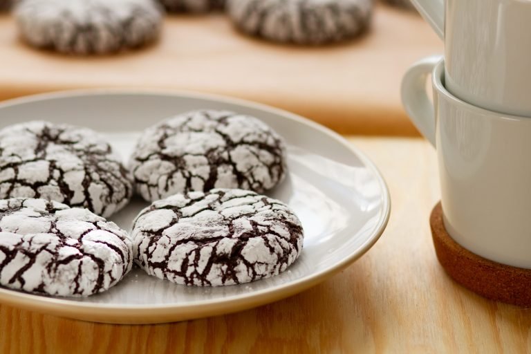 Crinkle cookies