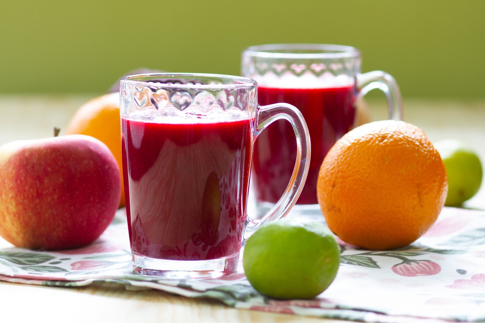 Smoothie with beetroot