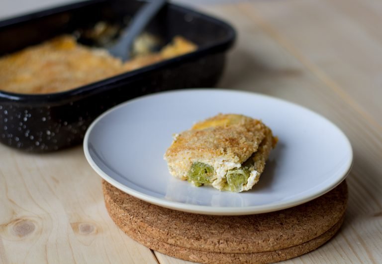 Casserole with leek