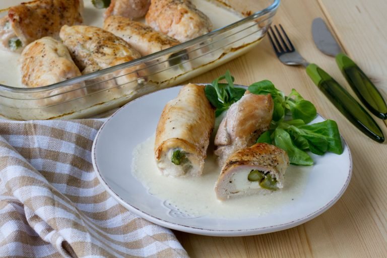 Chicken and asparagus