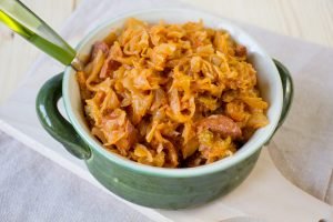 Stew from cabbage