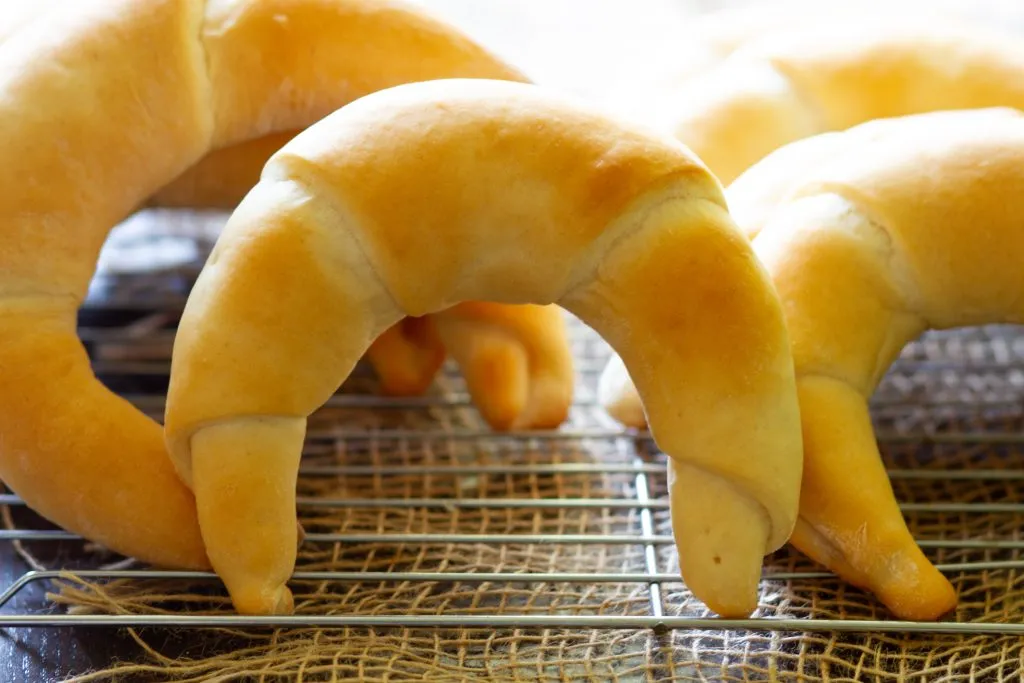 Croissants for breakfast
