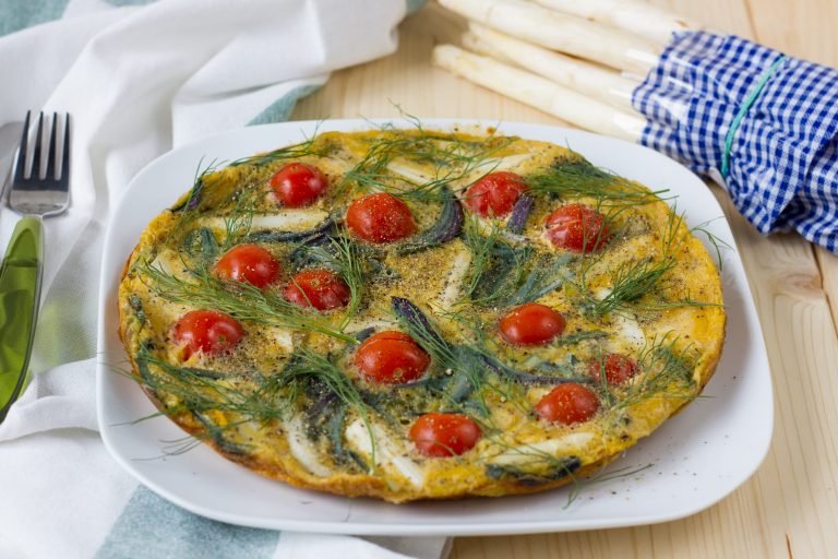 Asparagus frittata
