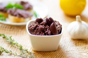 Tapenade from olives