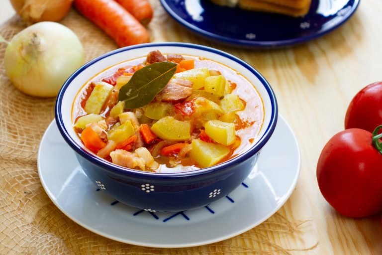 Stew from zucchini