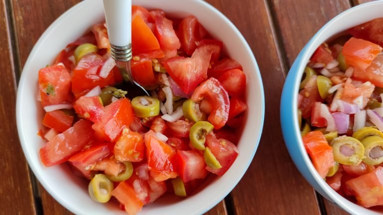 Salsa from tomatoes