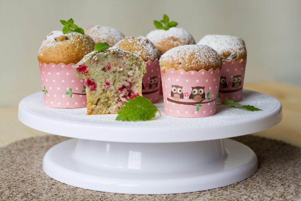 Muffins with fruits