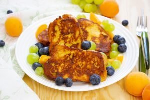 French toast made with Challah