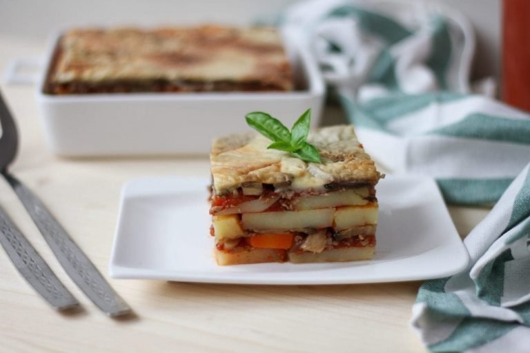 Moussaka z ziemniakami