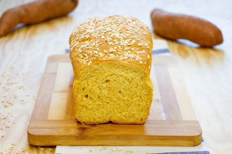 Homemade sweet potato bread