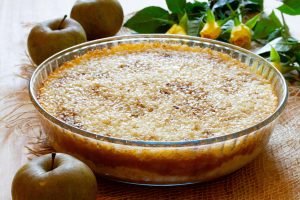 Rice and apples