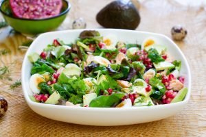 Salmon salad