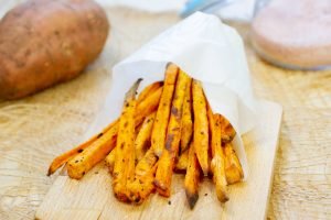 Baked sweet potato fries