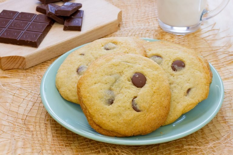 Cookies with chocolate