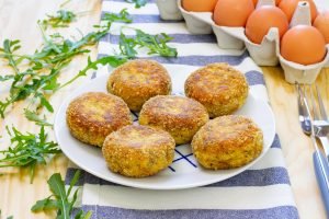 Fried egg cakes