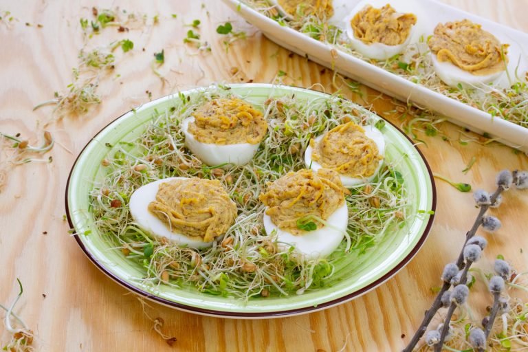 Eggs with bacon