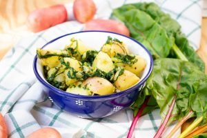 Potatoes with blitva
