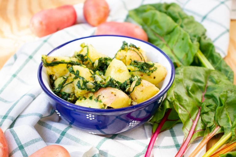 Potatoes with blitva
