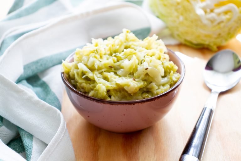 Cooked cabbage