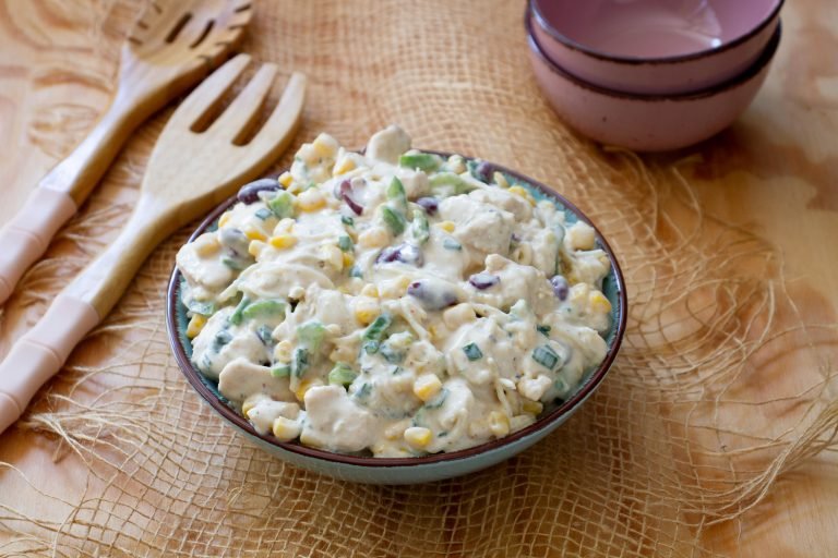 Salad with chicken