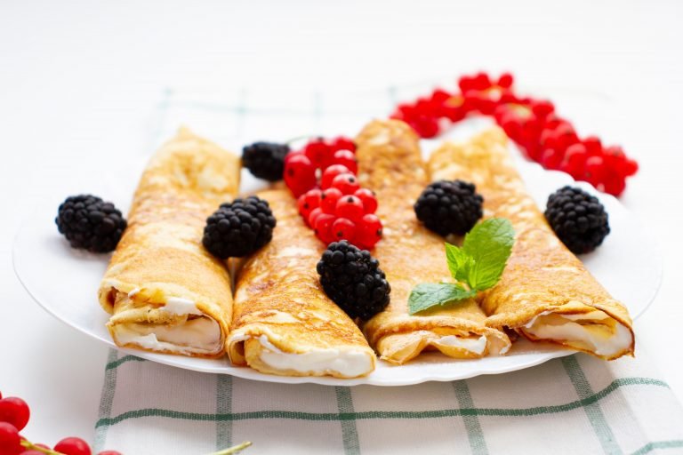 Crêpes with filling