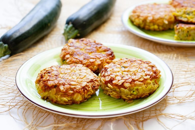 Fried zucchini cakes