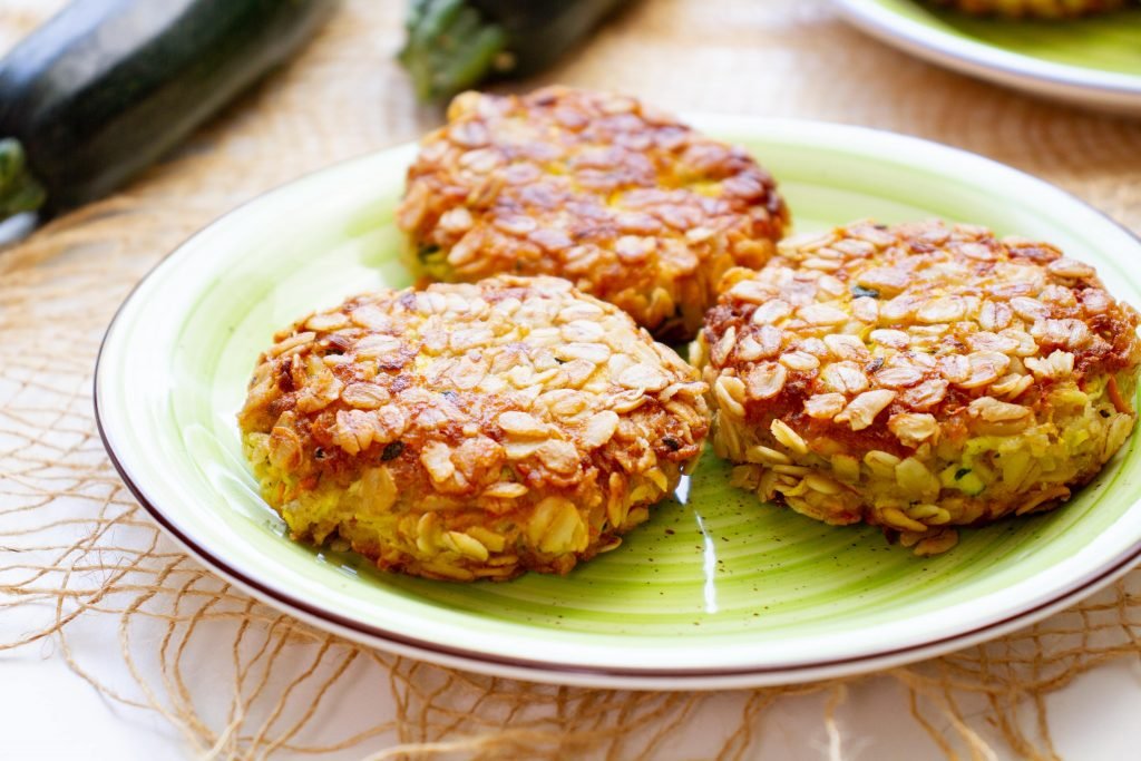 Fried zucchini cakes